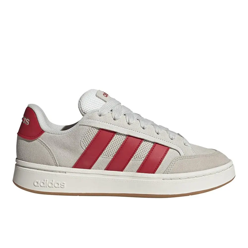 Grand Court Alpha Mens Off White White Sneakers Athletic Shoes HQ7365 by Adidas