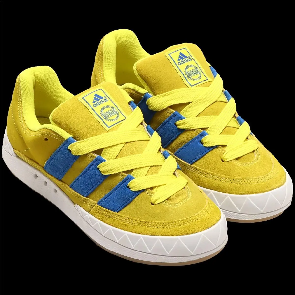 Adimatic Originals Shoes `bright Yellow` Mens Shoes GY2090 by Adidas