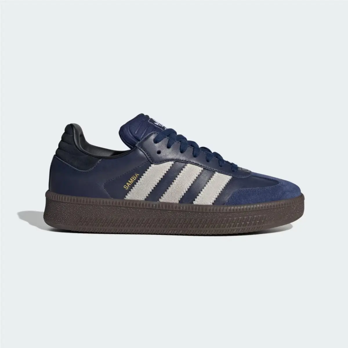 Men`s  Samba Xlg Shoes `blue` IE9179 by Adidas