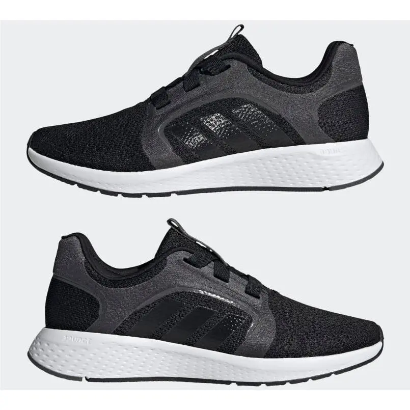 Edge Lux GZ1717 Women`s Core Black Iron Metallic Running Shoes HD239 by Adidas
