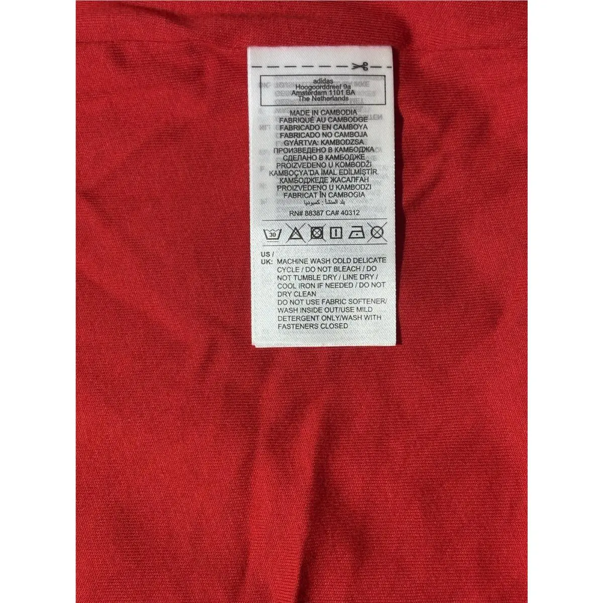 Adidas clothing - adidas Firebird - Firebird - IT2495 - Red 26