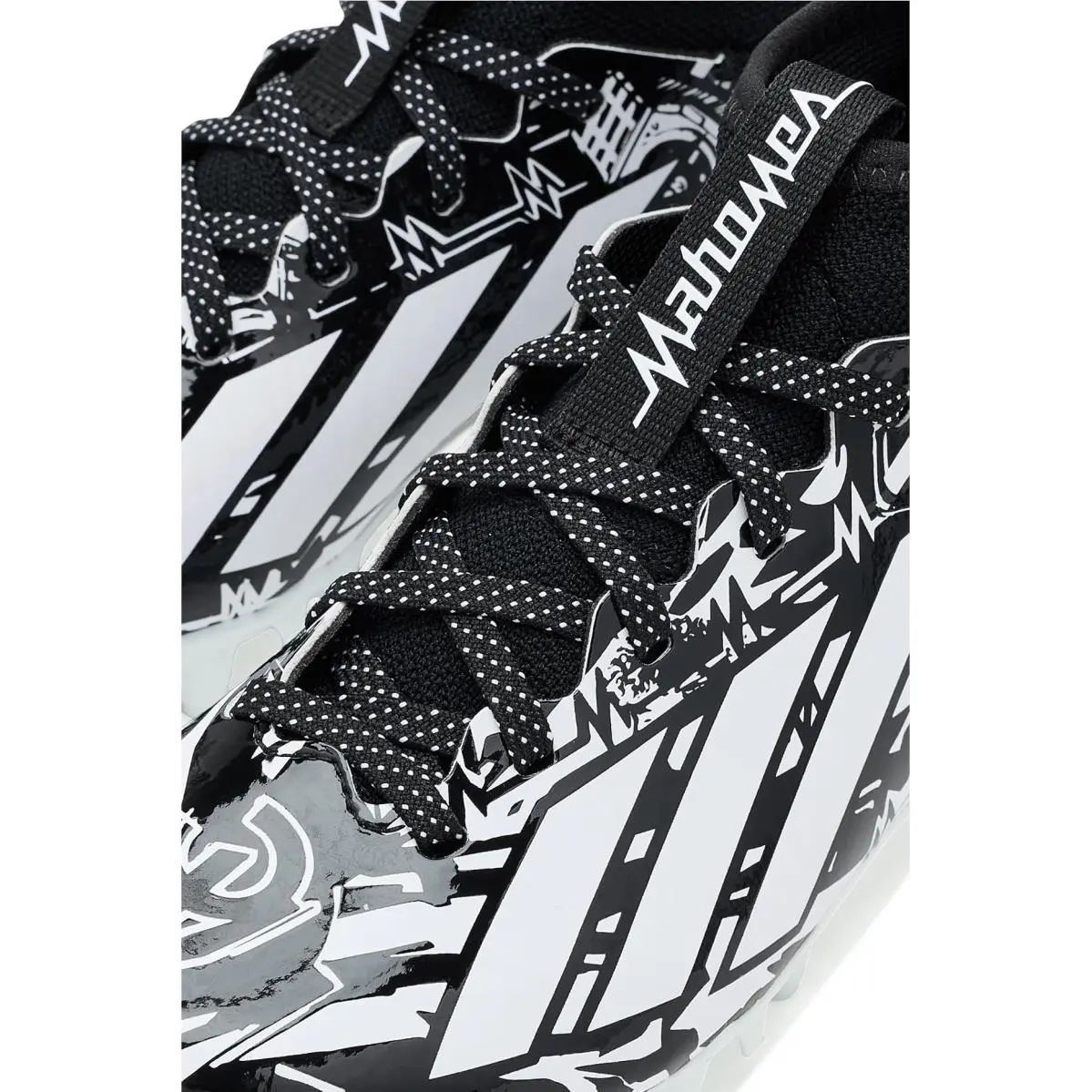 Adidas shoes - Black/White/Black 4