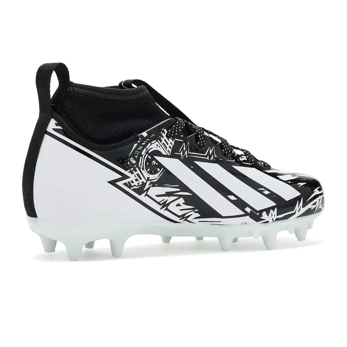 Adidas shoes - Black/White/Black 8