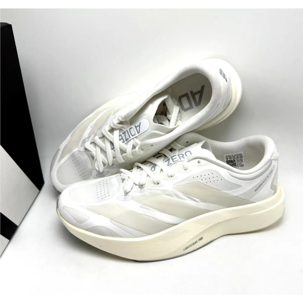 Adidas shoes - ADIDAS Adizero Evo SL EXO M - LA5900 - Cloud White / Zero Metalic / Core White 4