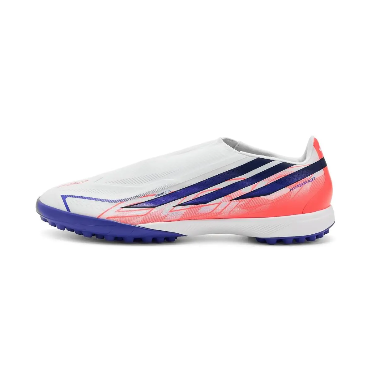 Adidas shoes - White/Solar Purple/Solar Turbo 9