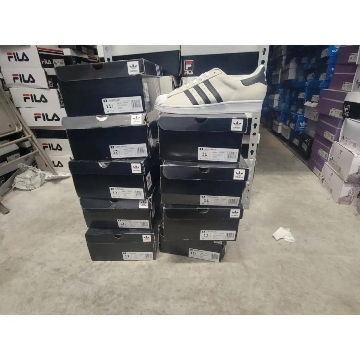 Adidas shoes - ADIDAS SUPERSTAR ADV - SUPERSTAR ADV - FV0322 - Gold 6