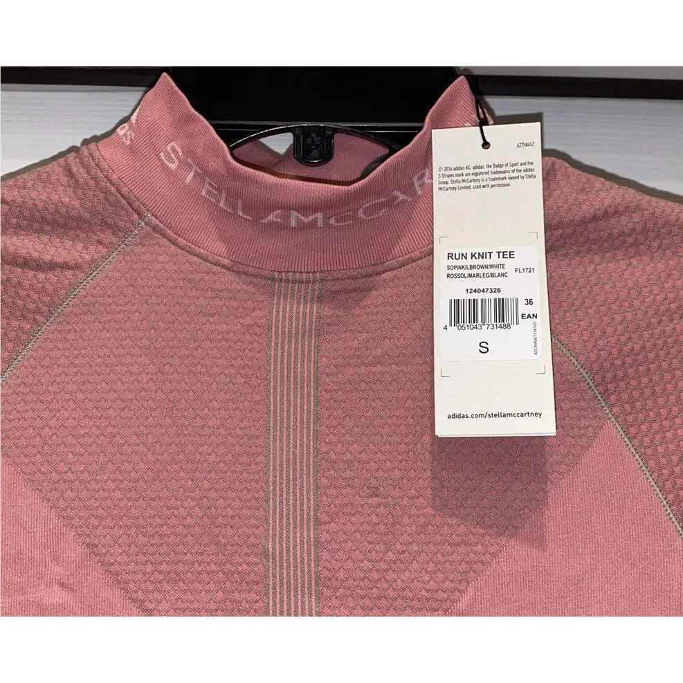 Adidas clothing - Runk Knit Tee - Runk Knit Tee - FL1721 - Pink 17