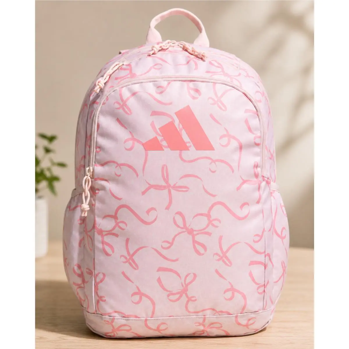 Classic Backpack Laptop School Travel Gym Book Bag Pink by Adidas