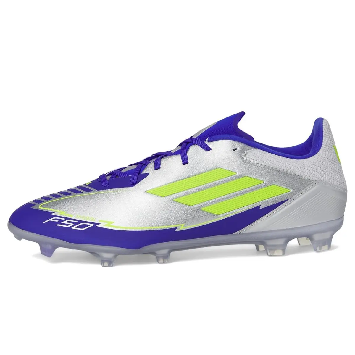 Adidas shoes - Silver Metallic/Solar Yellow/Lucid Blue 9