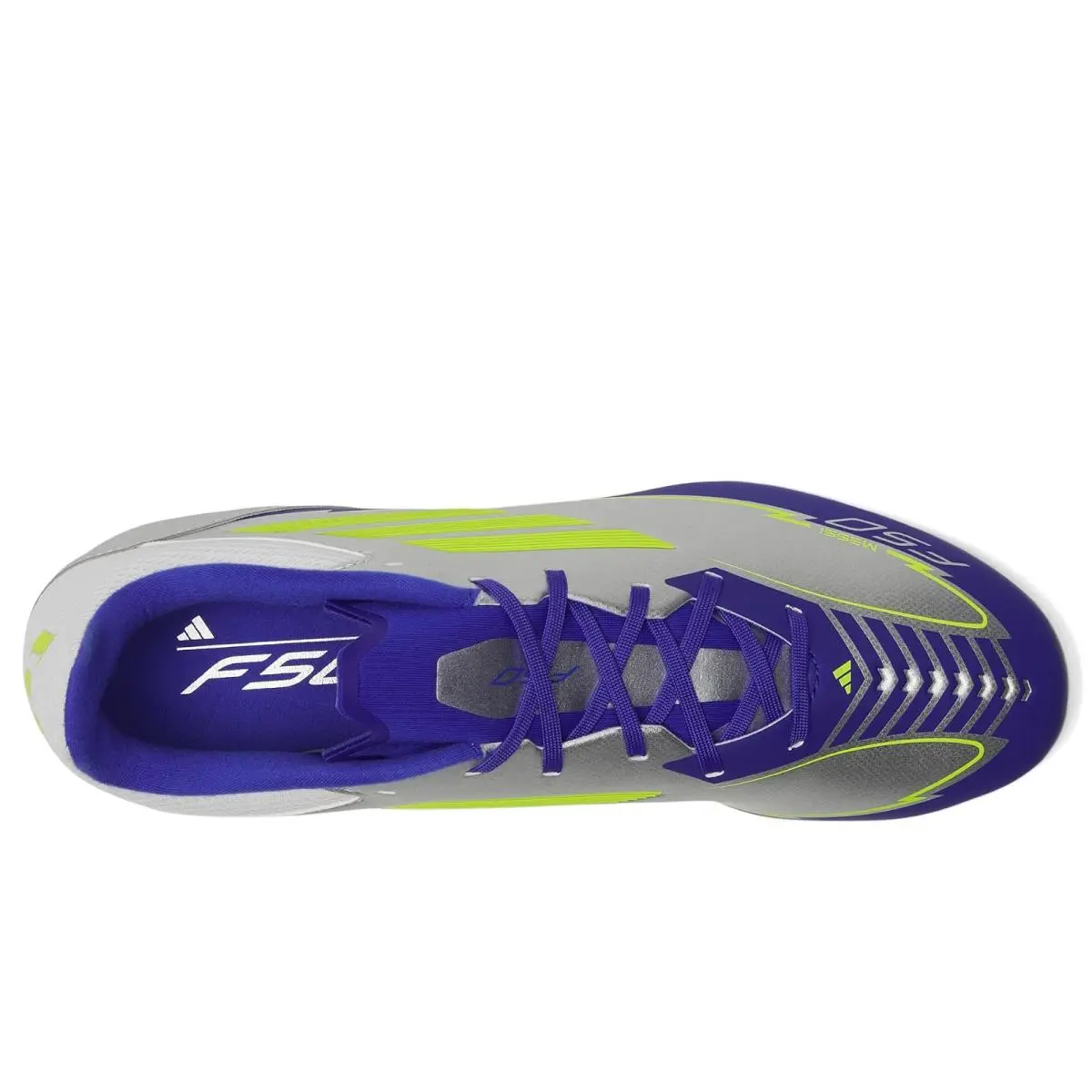 Adidas shoes - Silver Metallic/Solar Yellow/Lucid Blue 7