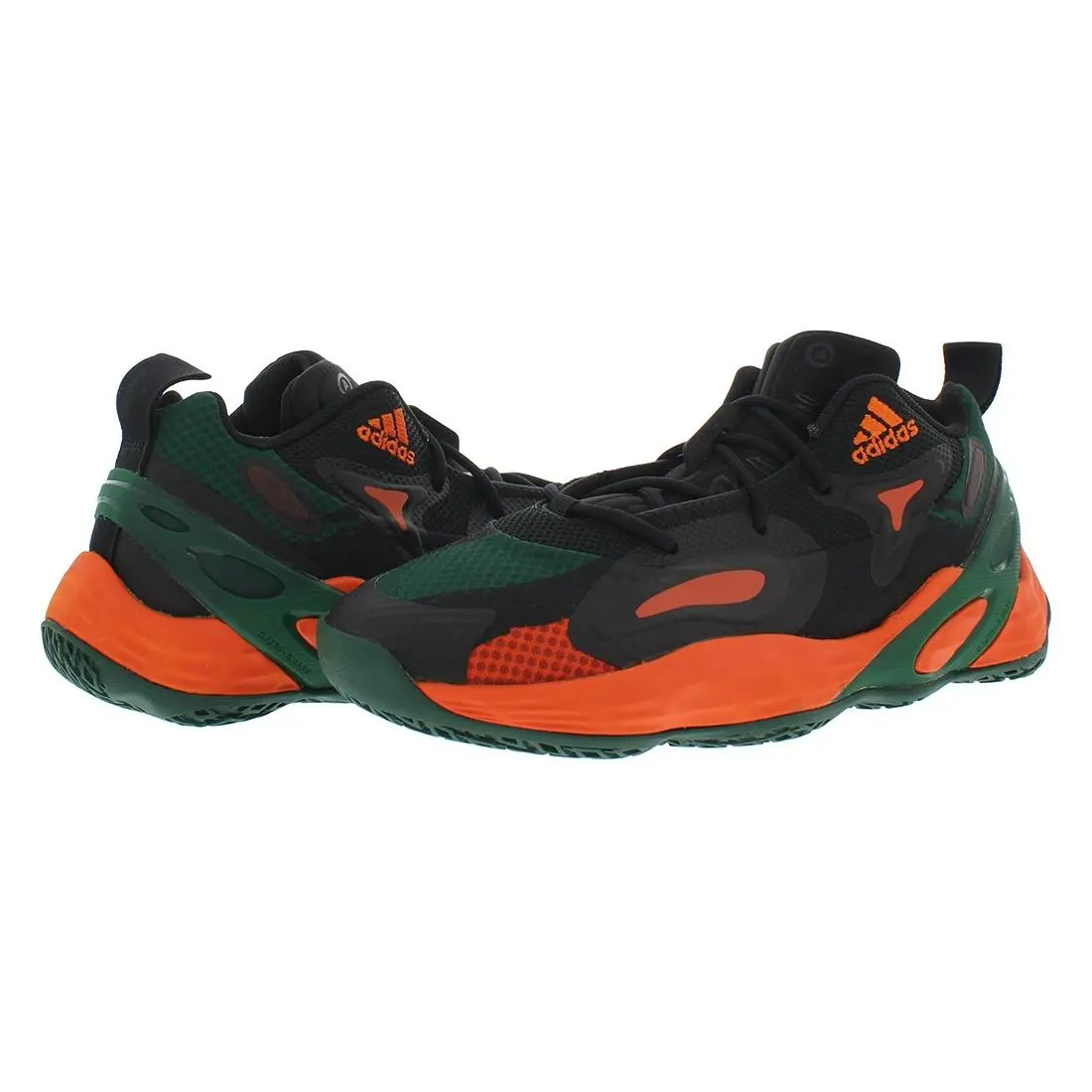 Adidas shoes - Black/Green/Orange, Main: Black 0
