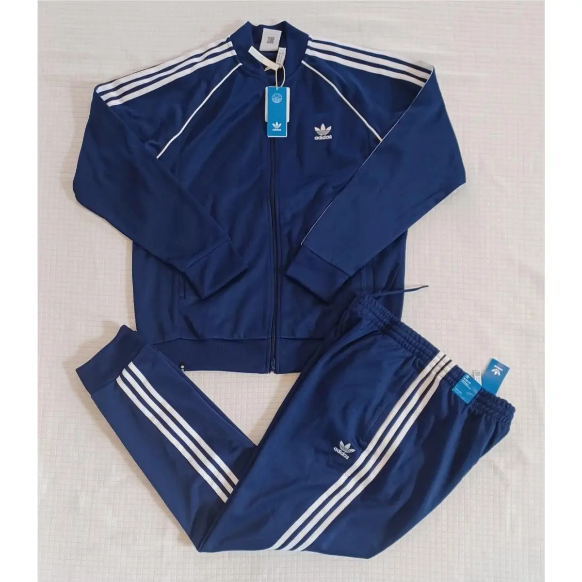 Originals Sst Superstar Tracksuit Mens Blue 2 Piece Set All Sizes by Adidas