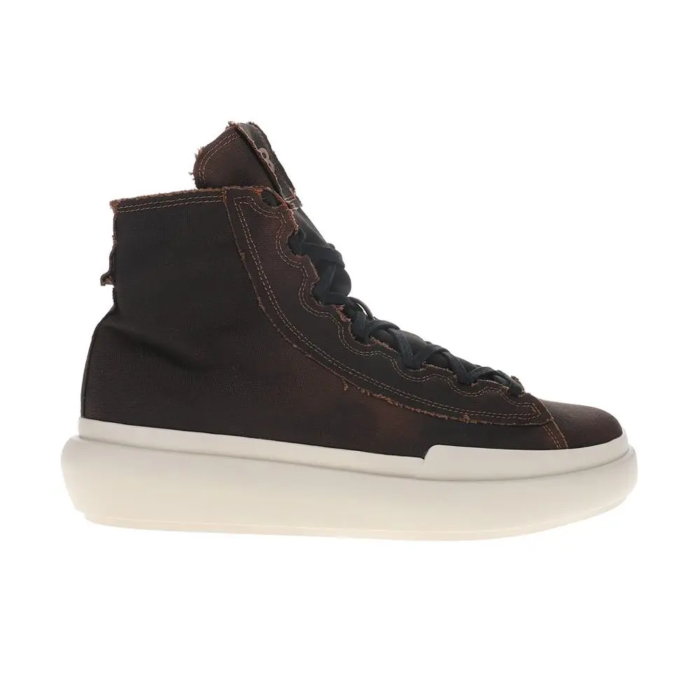 Adidas Y3 Nizza High Mens Black Sneakers Casual Shoes IG4087 - Black