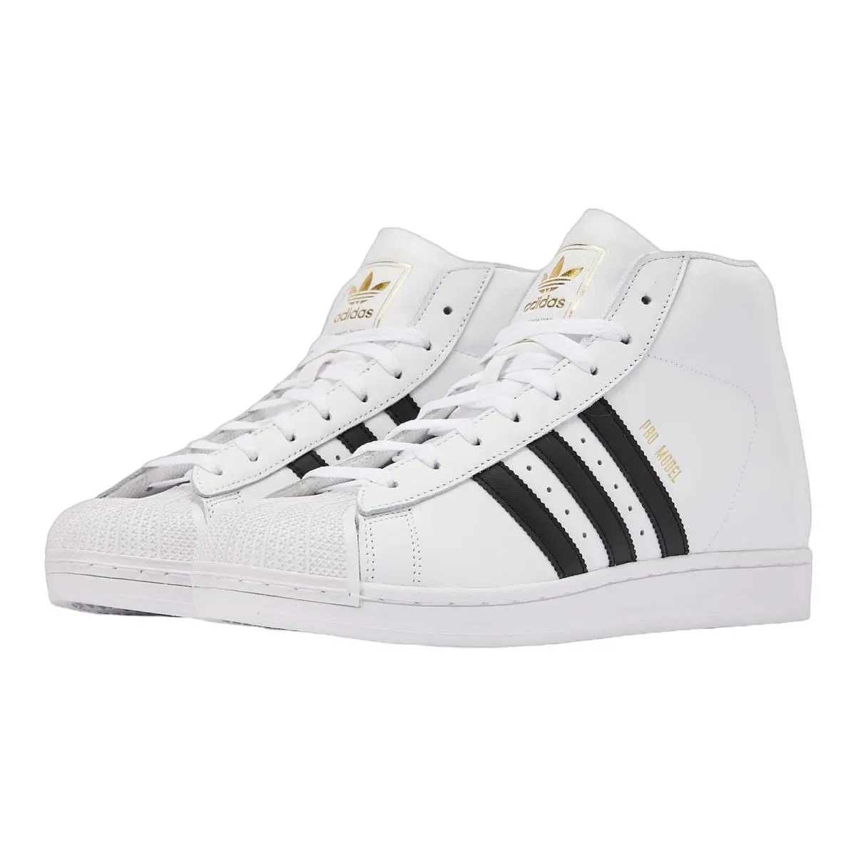 Adidas shoes - Pro Model - Pro Model - HQ2515 - Cloud White/Core Black/Gold Metallic 7