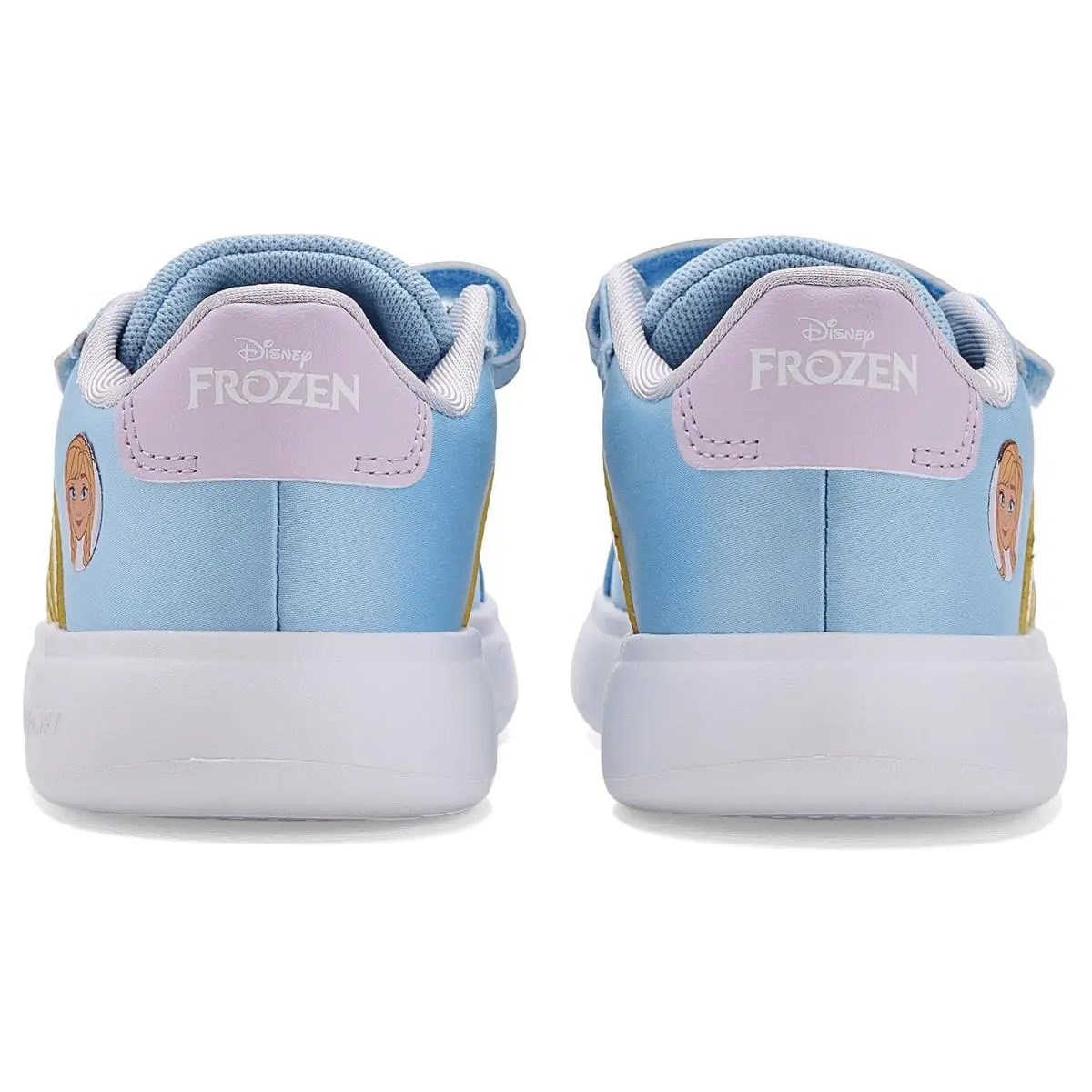 Adidas shoes - Blue/Gold Metallic/Ice Lavender 12