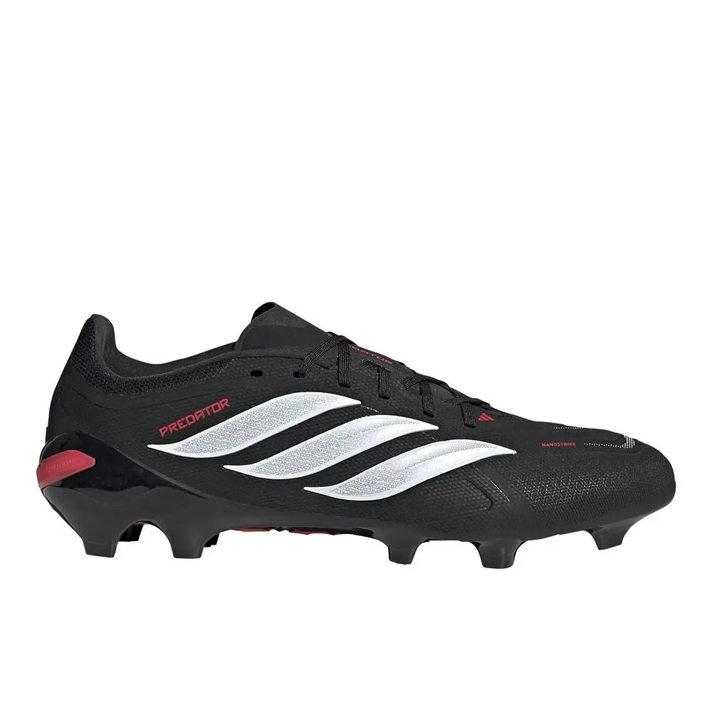 Predator League Firm Ground Soccer Cleats Unisex Black Sneakers Athletic by Adidas