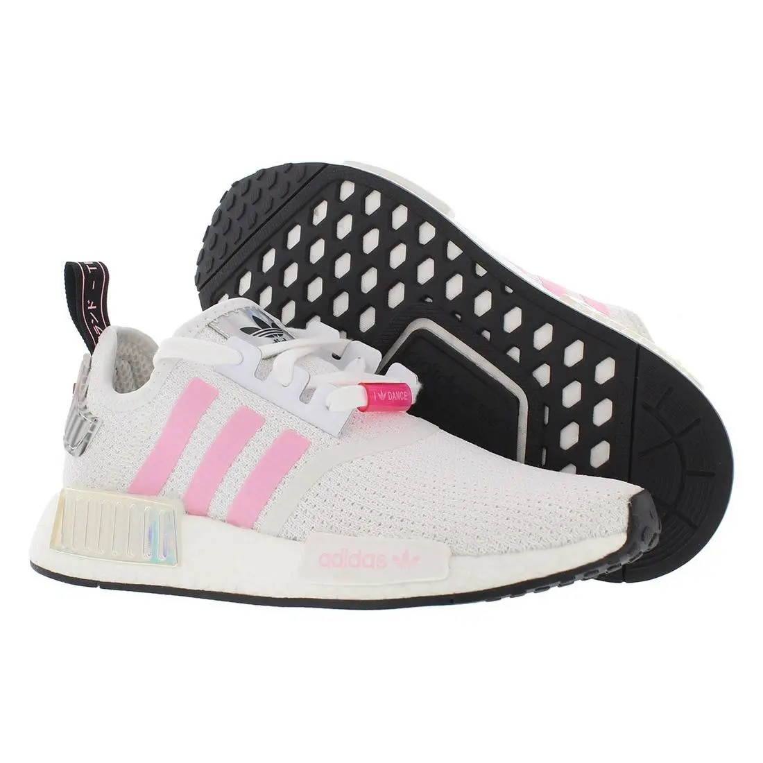 Nmd_R1 Womens Shoes Size 7 Color: White/pink by Adidas