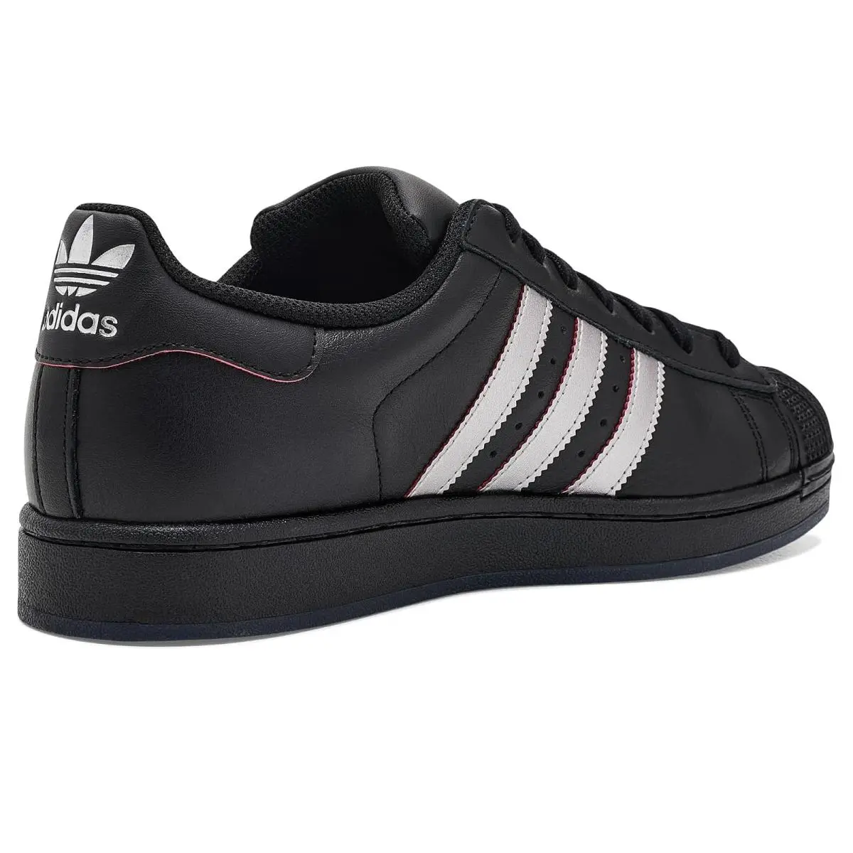 Adidas shoes - Black/Silver Metallic/Pure Ruby 1