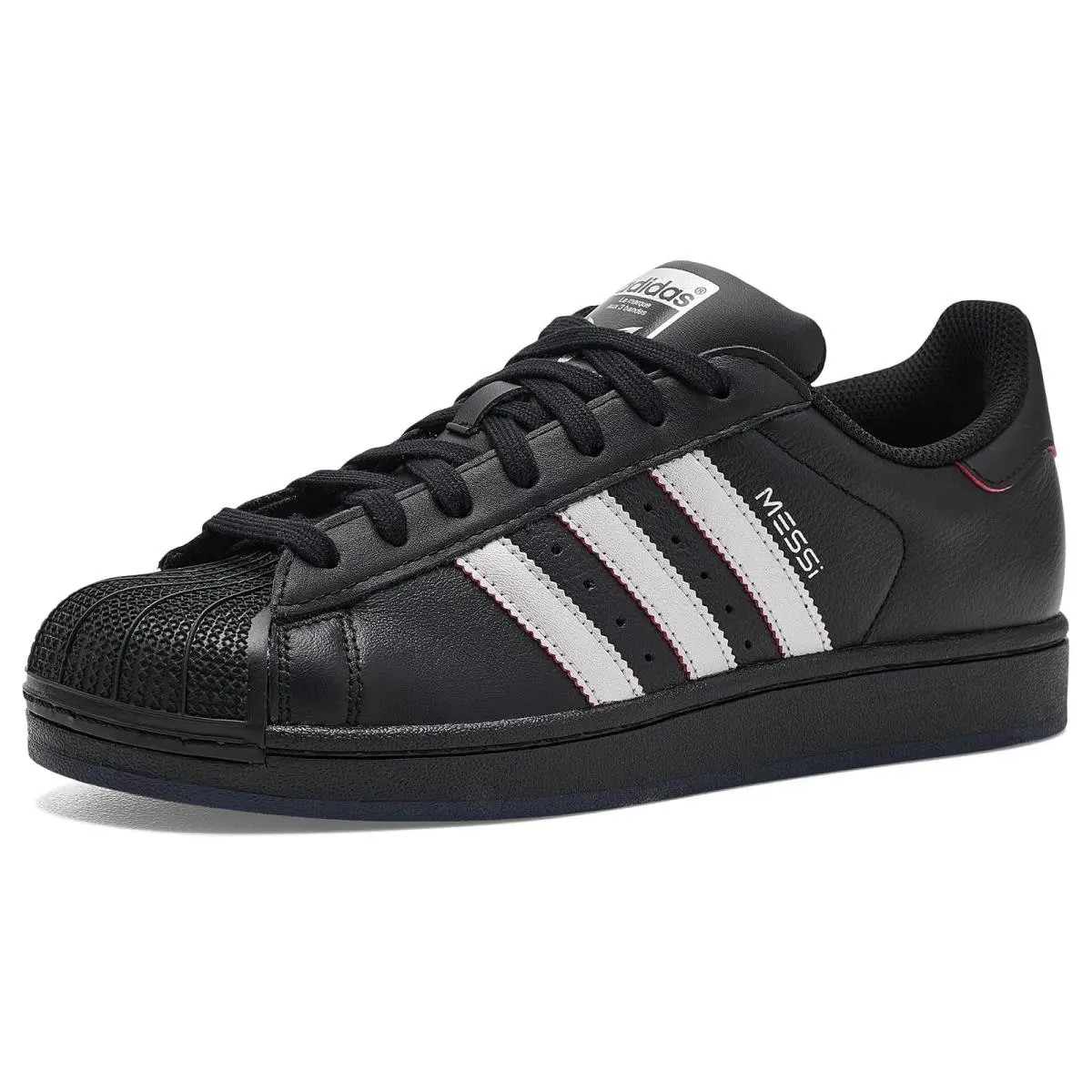 Adidas shoes - Black/Silver Metallic/Pure Ruby 6