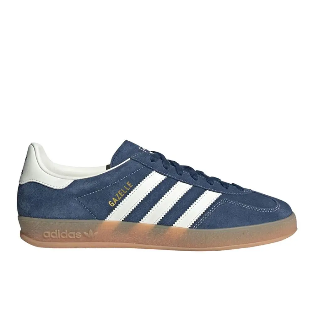 Adidas Gazelle Indoor Mens Blue Sneakers Casual Shoes JQ8393