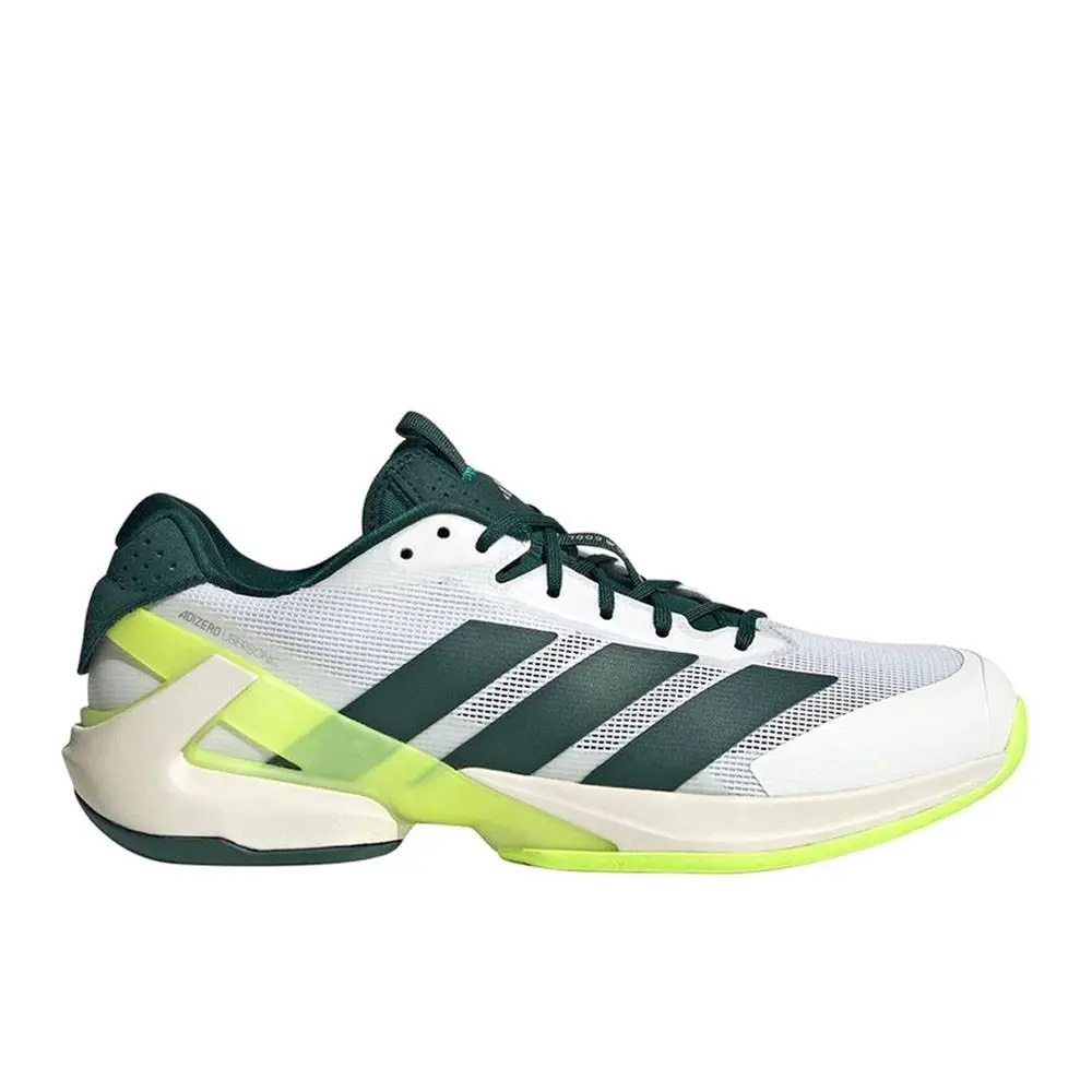 Adizero Ubersonic 5 Tennis Mens Black Green White Sneakers Athletic Sh by Adidas
