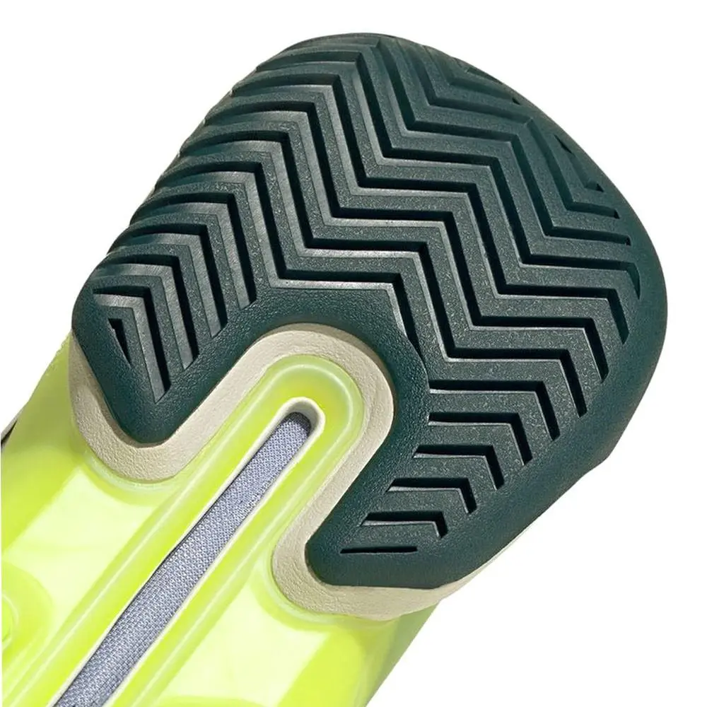 Adidas shoes - adidas Adizero Ubersonic 5 Tennis - JR2714 - Black, Green, White 13