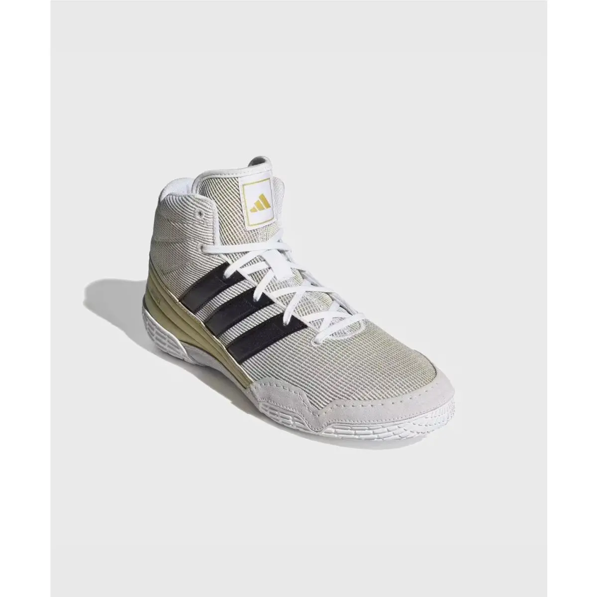 Speedex Sneakers Men`s US 9.5 White Gold Striped Wrestling Shoes MEW2017 by Adidas