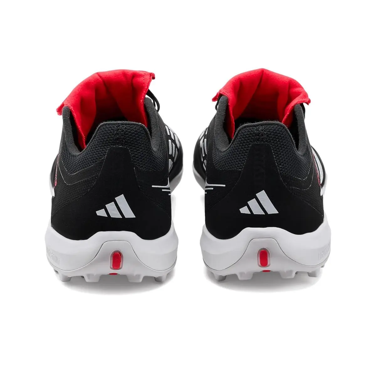 Adidas shoes - Black/White/Lucid Red 5
