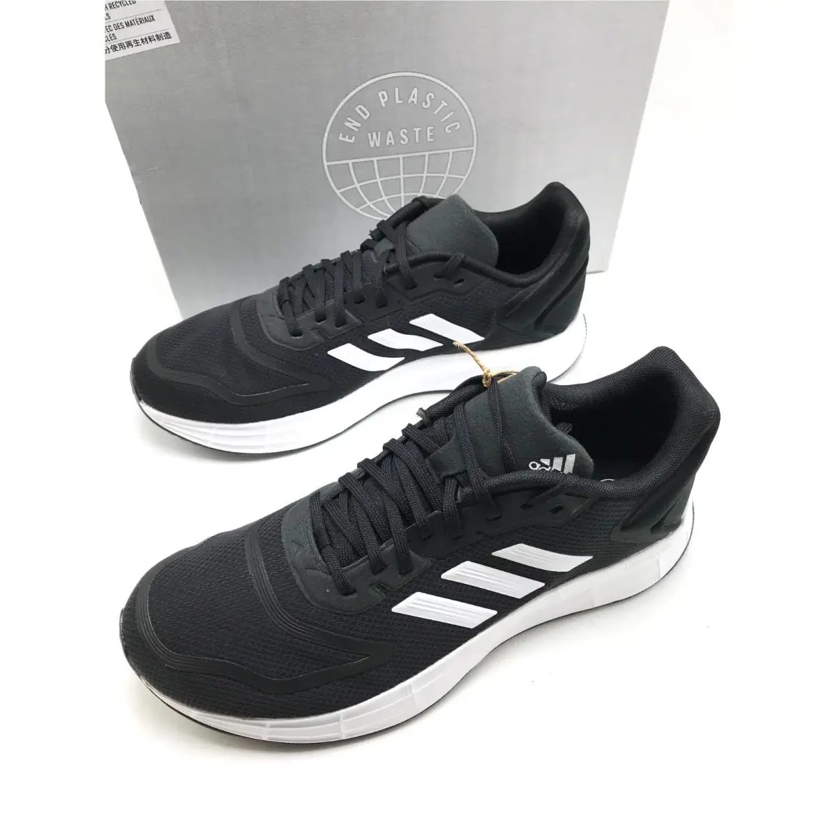 Duramo 10 Core Black Cloud White GW8336 Men`s sz 8-11 by Adidas