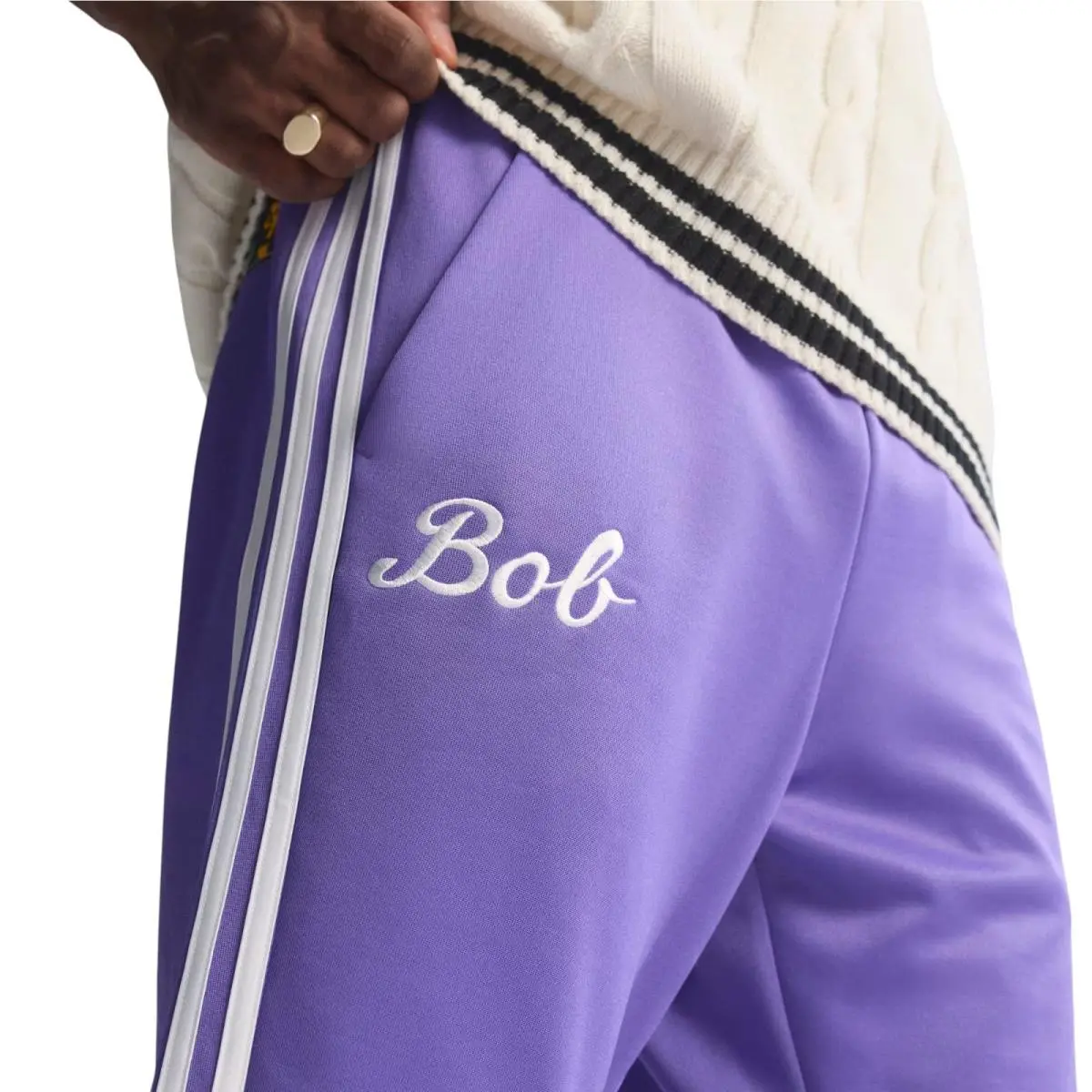 Adidas clothing - Adidas Bob Marley OG Track Pants - JY5211 - Purple 12