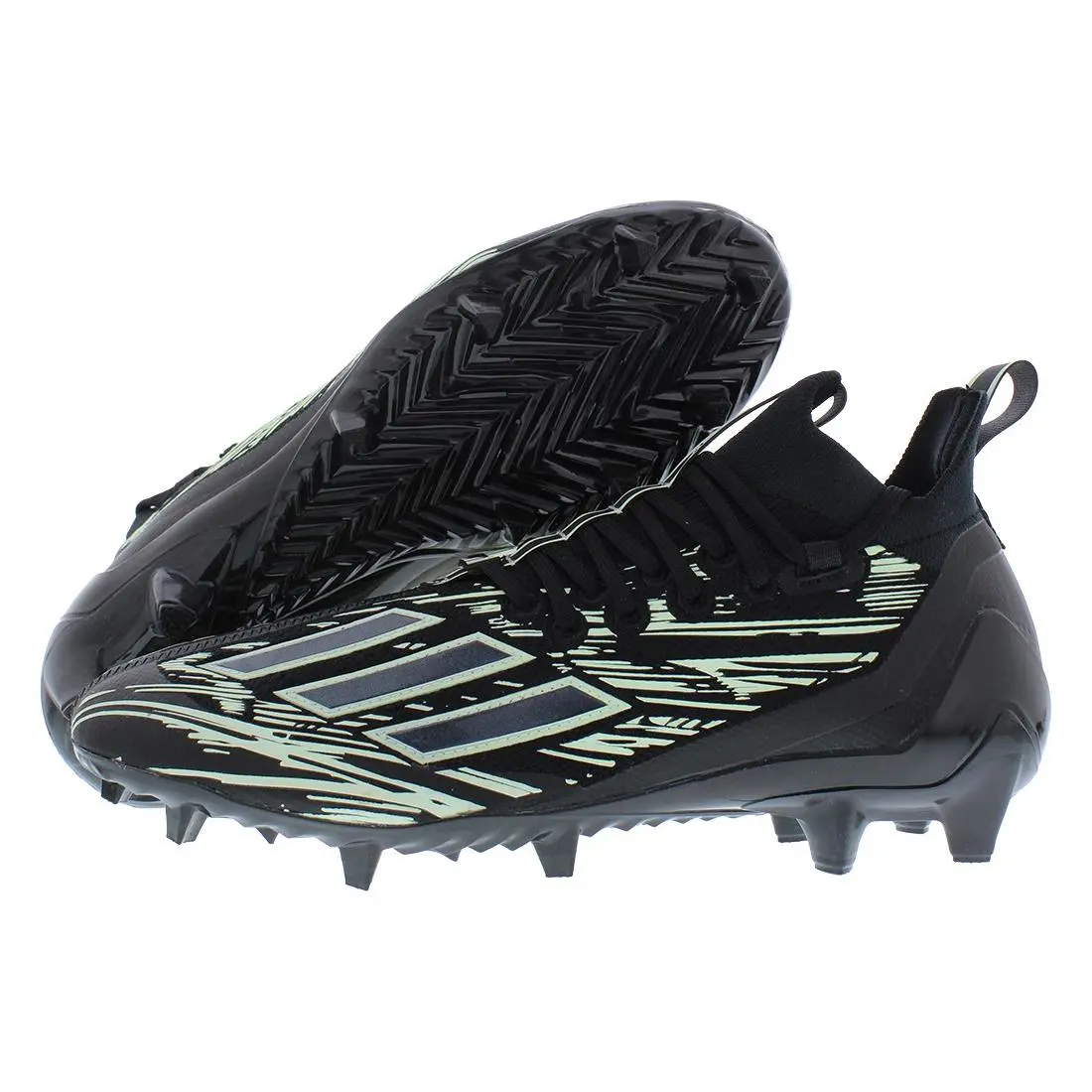 Adidas Adizero Primeknit Mens Shoes - Core Black/Core Black/Footwear White, Main: Black