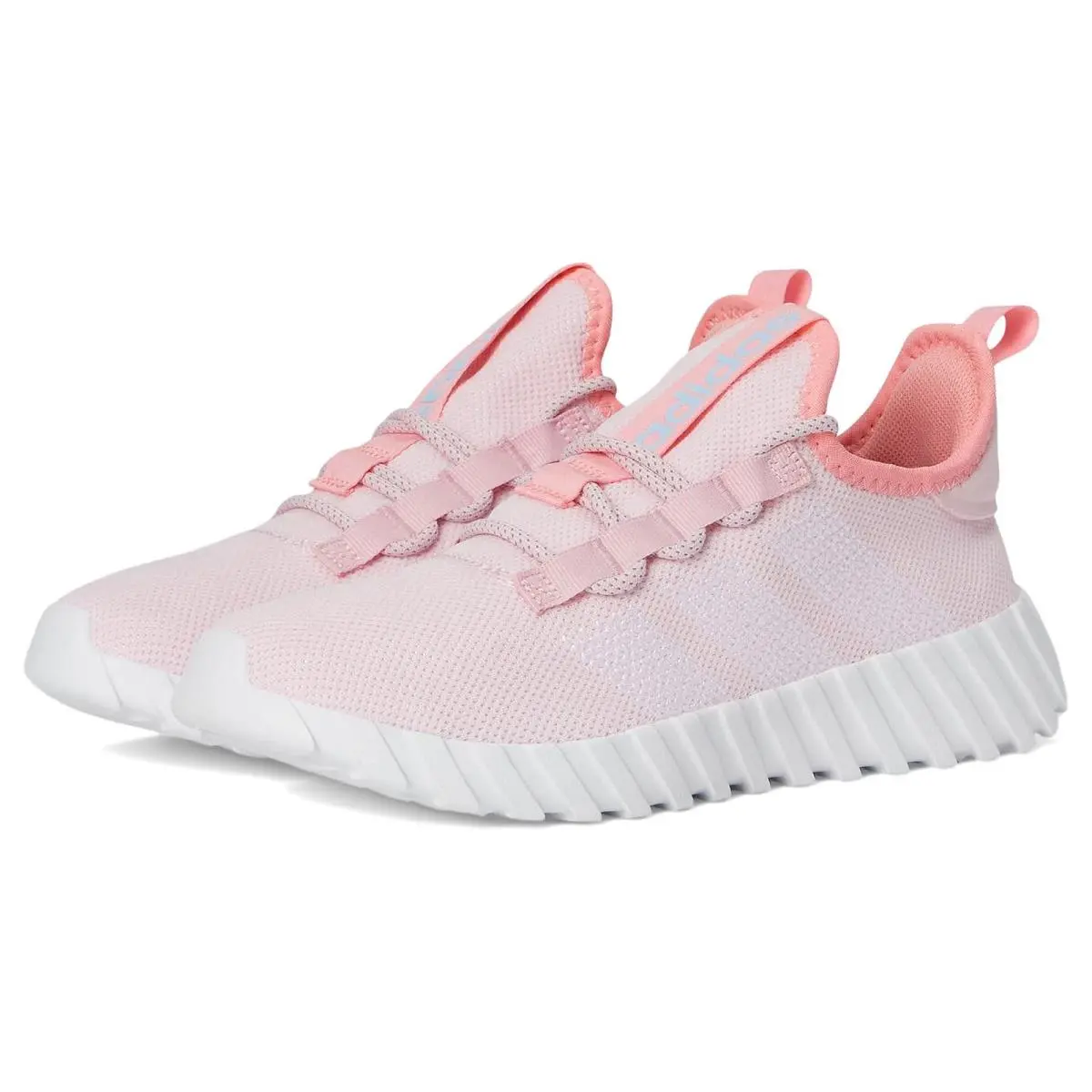 Children Unisex Shoes Adidas Kids Kaptir Flow Shoes Big Kid - Clear Pink/White/Pink Spark