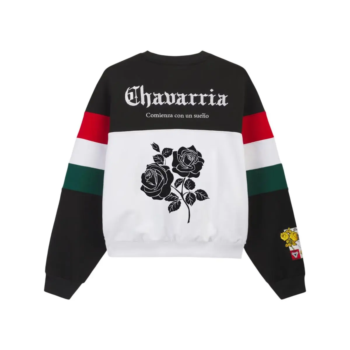 Adidas clothing - Chavarria Fleece Crewneck Sweatshirt - Chavarria Fleece Crewneck Sweatshirt - KV1976 - Black 0