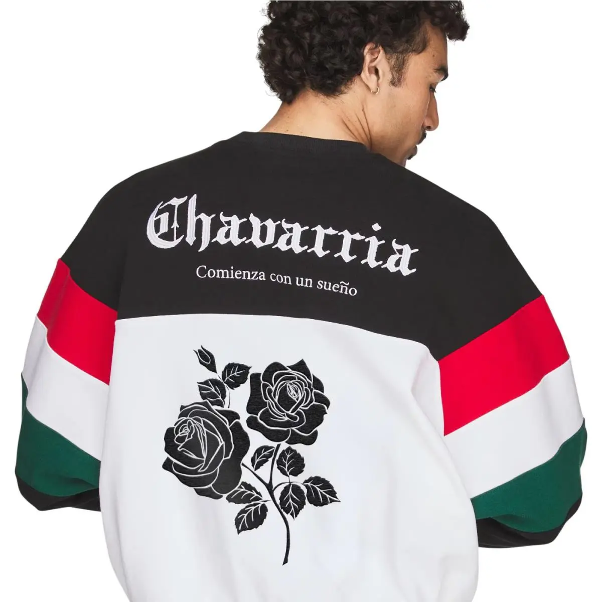Adidas clothing - Chavarria Fleece Crewneck Sweatshirt - Chavarria Fleece Crewneck Sweatshirt - KV1976 - Black 6