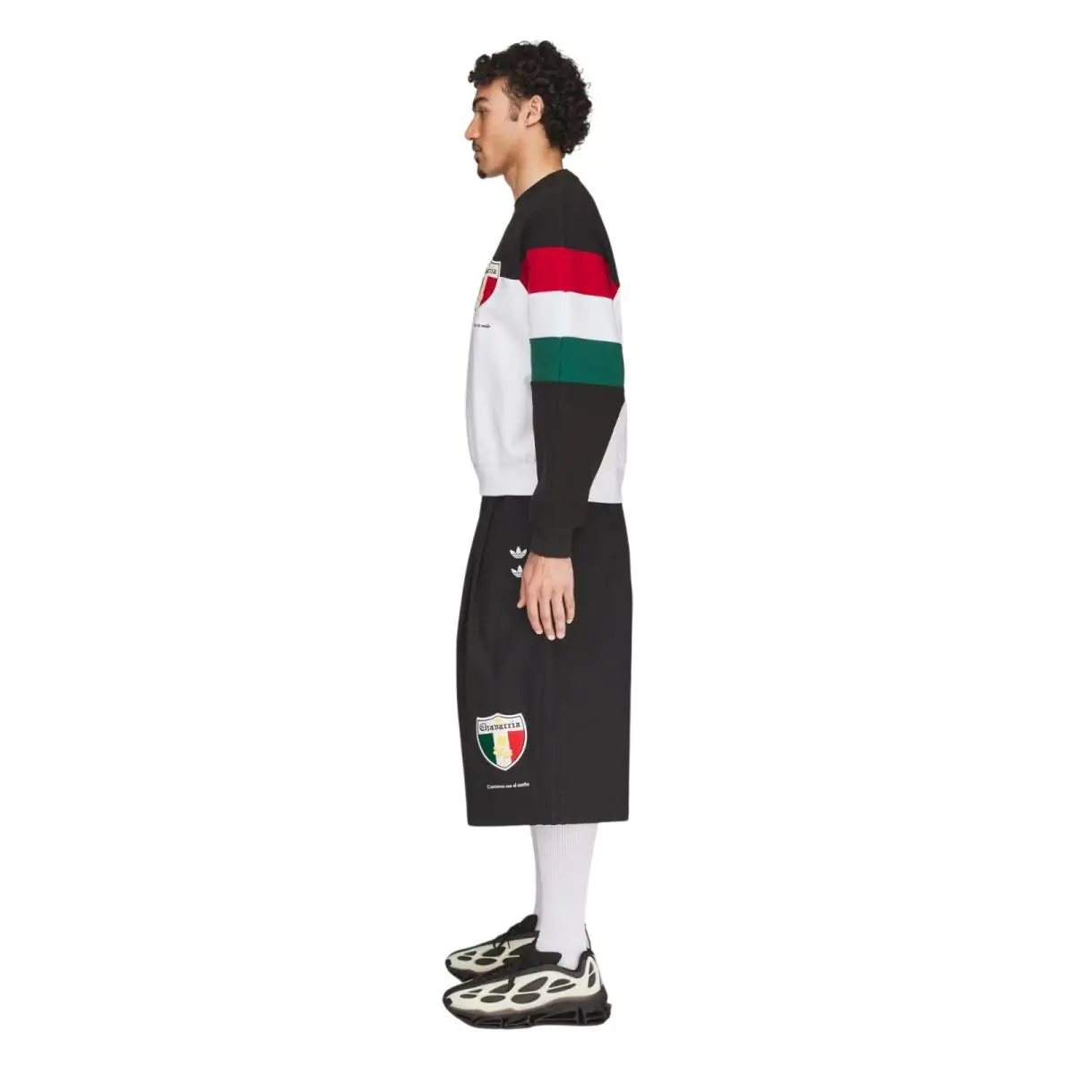 Adidas clothing - Chavarria Fleece Crewneck Sweatshirt - Chavarria Fleece Crewneck Sweatshirt - KV1976 - Black 11