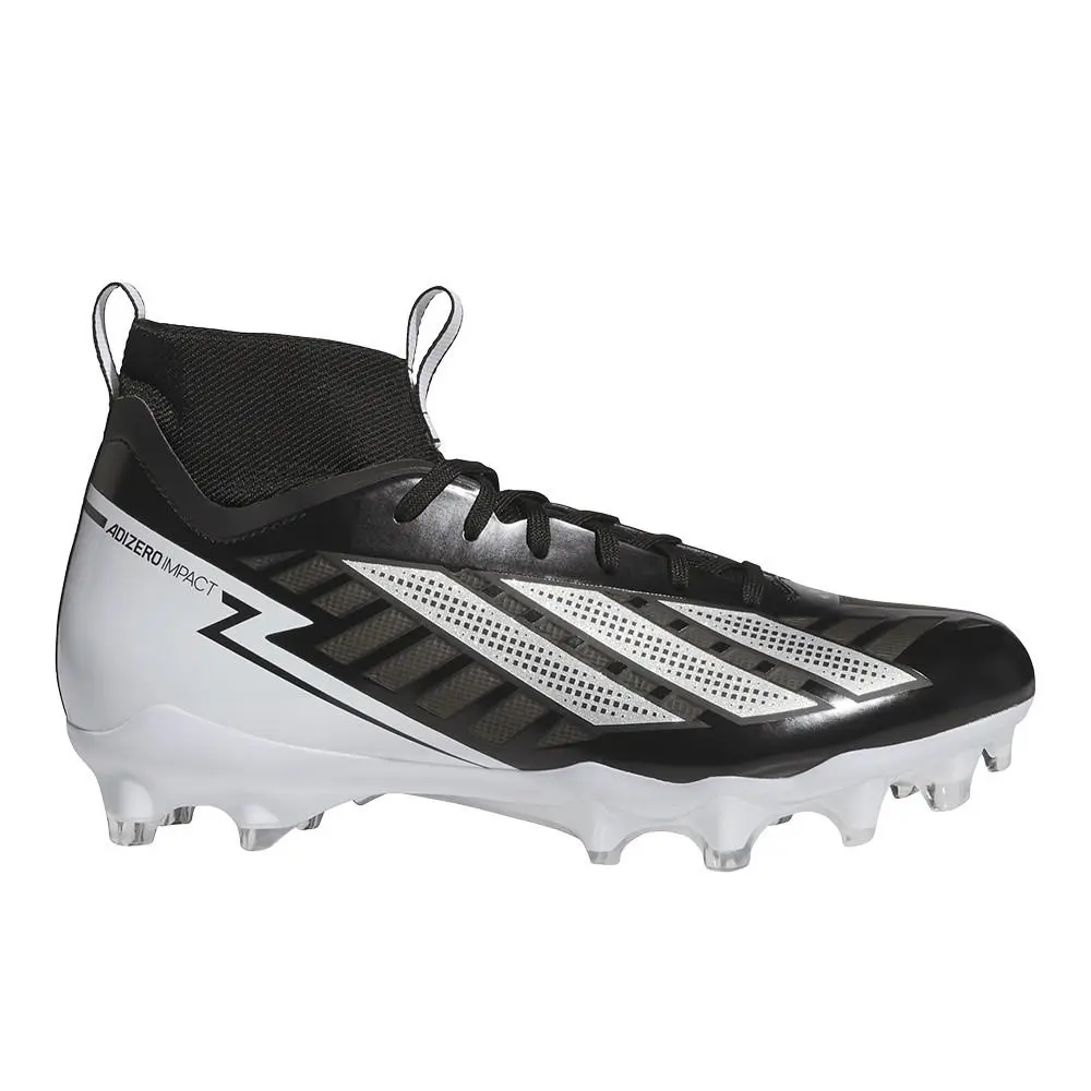 Adidas Adizero Impact Ii American Football Cleats Unisex Black Sneakers Athletic