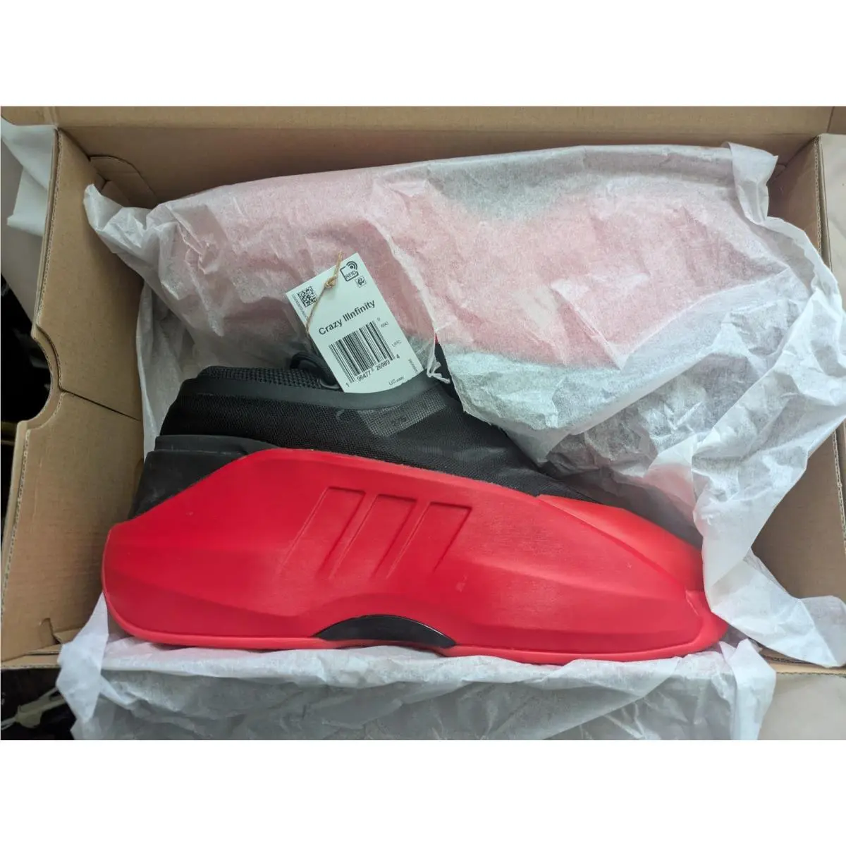 Adidas shoes - adidas Crazy IIInfinity - Crazy IIInfinity - IF4540 - Black 8