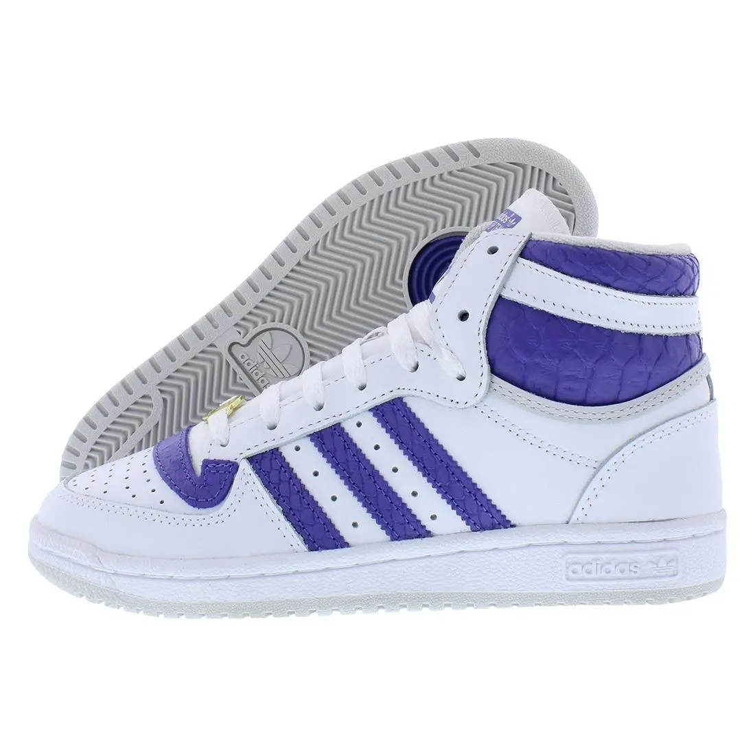 Adidas shoes - White/Purple, Main: White 3
