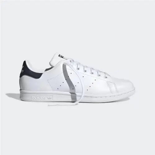 Adidas shoes - Core White / Core White / Dark Blue 4