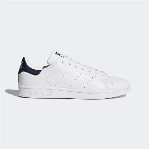 Adidas shoes - Core White / Core White / Dark Blue 12