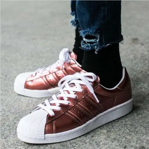 Adidas shoes - adidas Superstar Boost - Superstar Boost - BB2270 - COPPER METALLIC ASPHALTGOLD 5