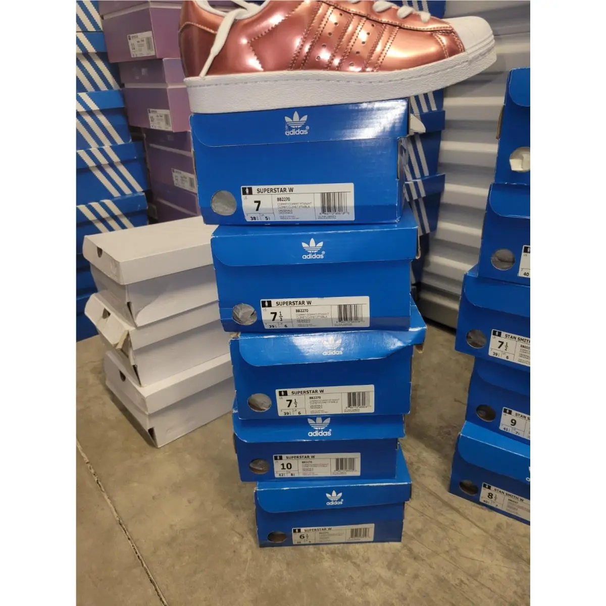 Adidas shoes - adidas Superstar Boost - Superstar Boost - BB2270 - COPPER METALLIC ASPHALTGOLD 20