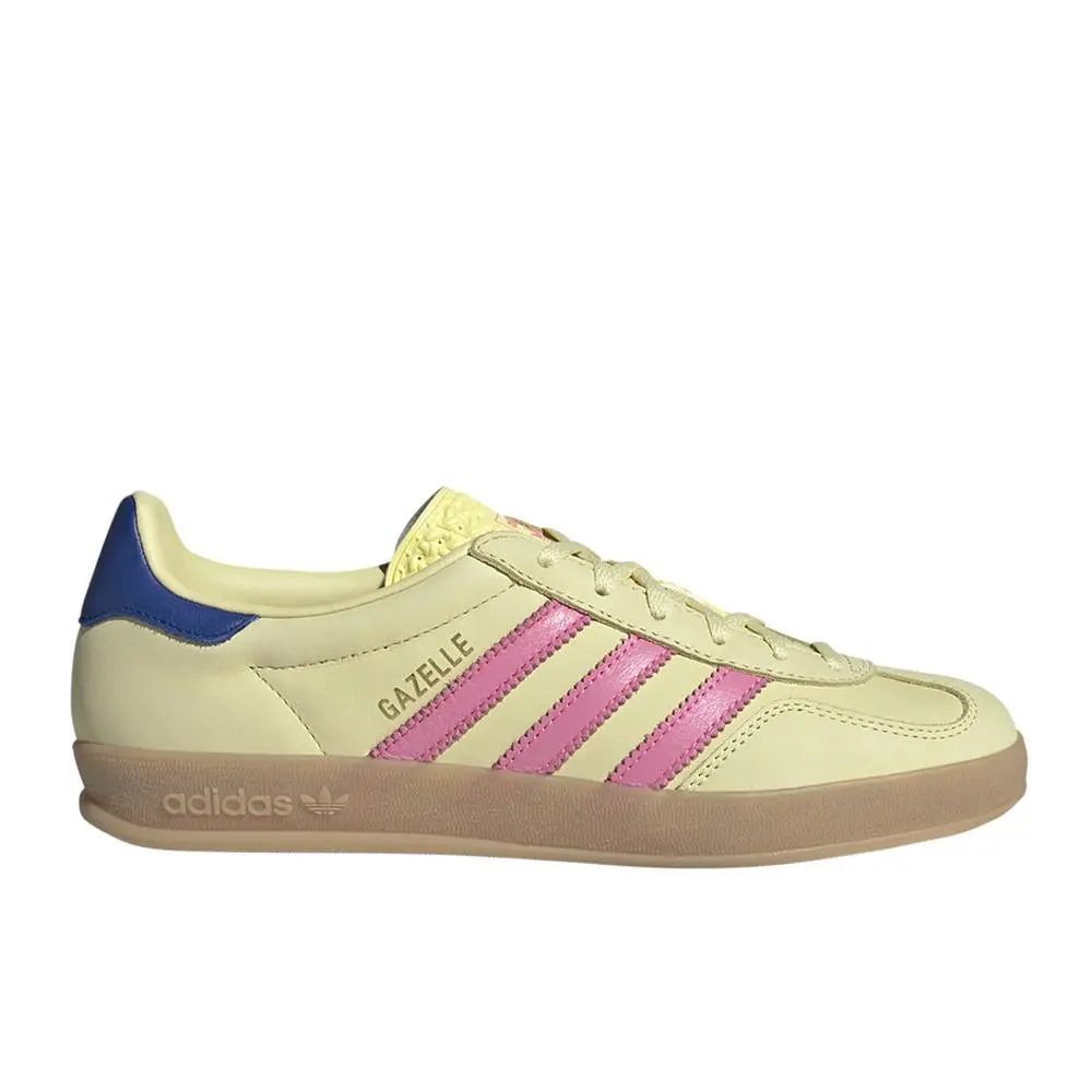 Adidas Gazelle Indoor Womens Yellow Sneakers Casual Shoes JI2719