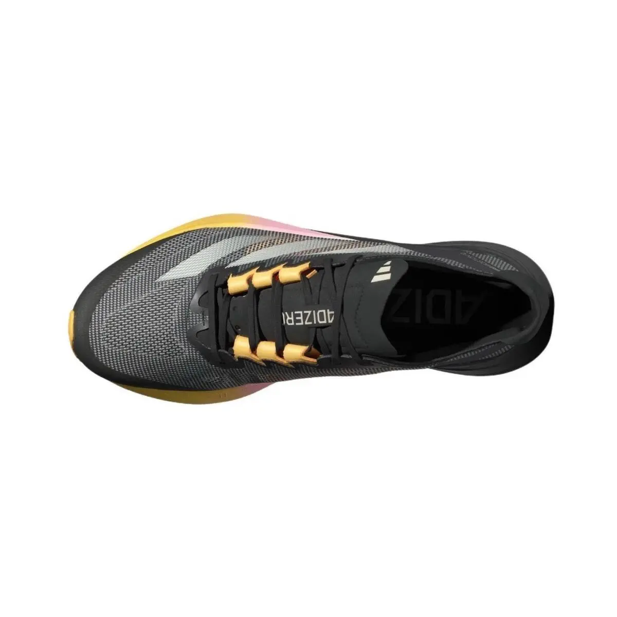 Adidas shoes - adidas Adizero Boston 12 - Adizero Boston - IF9212 - Core Black/ Zero Metallic/ Spark 21