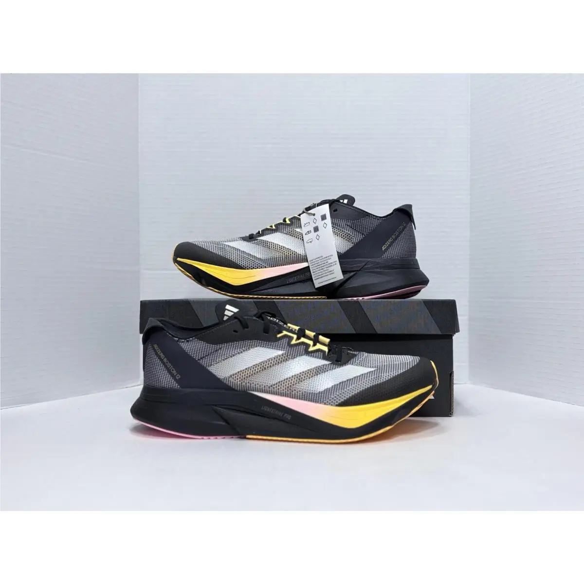 Adidas Adizero Boston 12 Men’s Promo Elite Running Shoes Athletic Sneaker IF9212