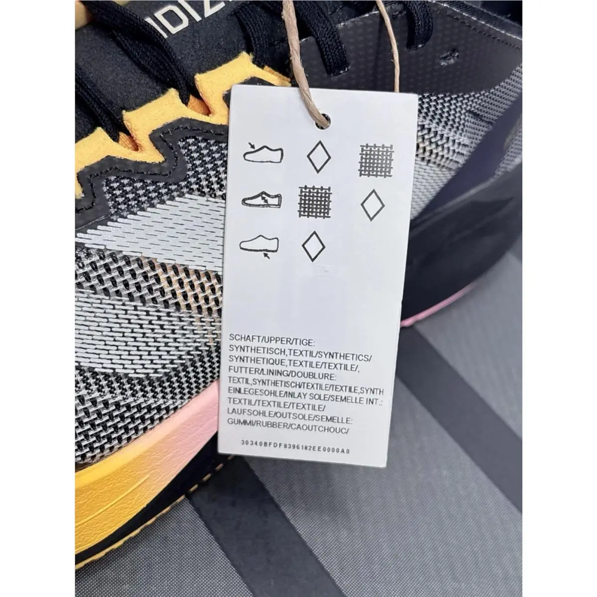 Adidas shoes - adidas Adizero Boston 12 - Adizero Boston - IF9212 - Core Black/ Zero Metallic/ Spark 12