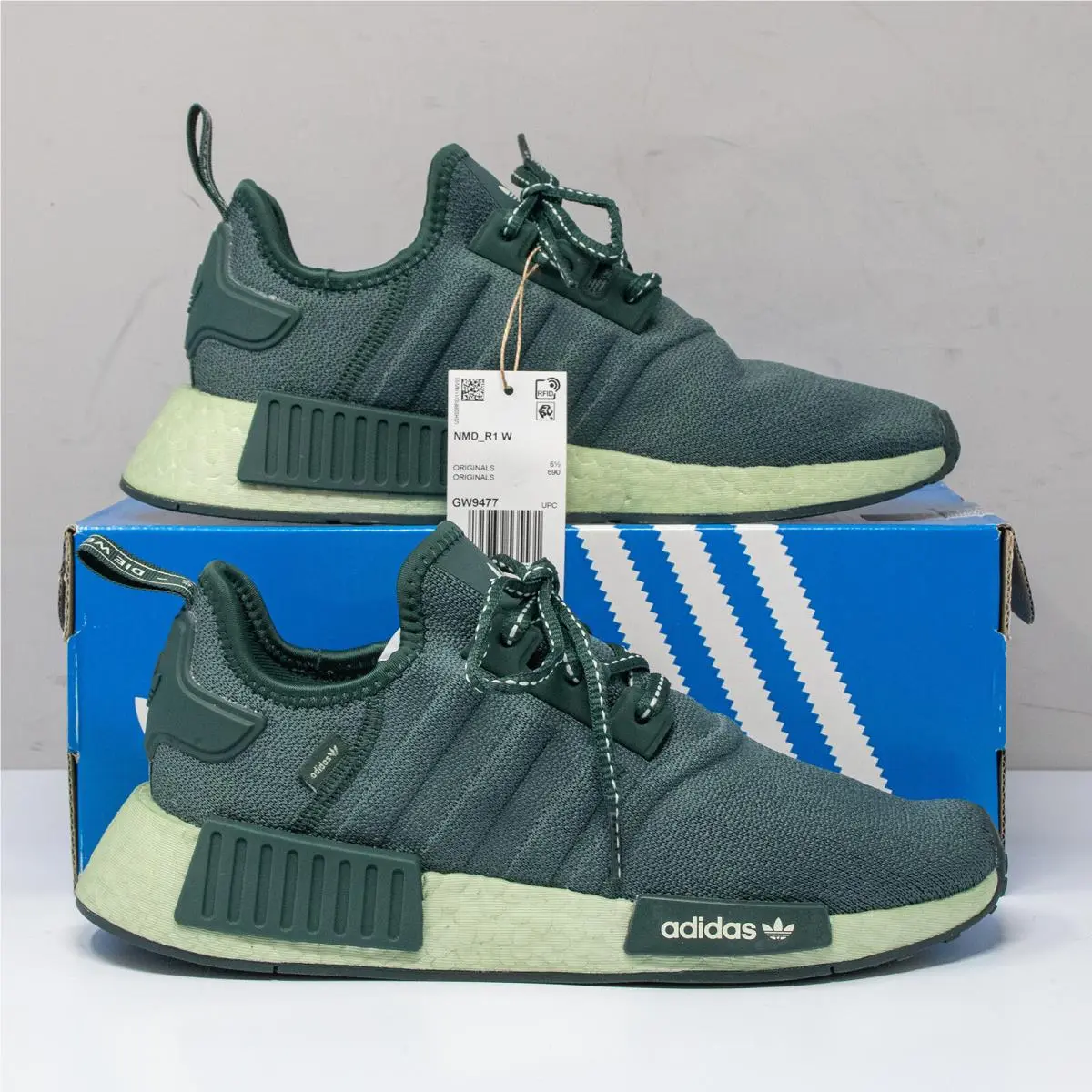 Adidas shoes - adidas NMD R1 - NMD - GW9477 - Green 0