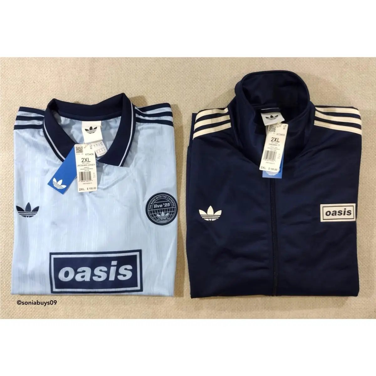 Adidas clothing - Night Indigo/Clear Sky 38