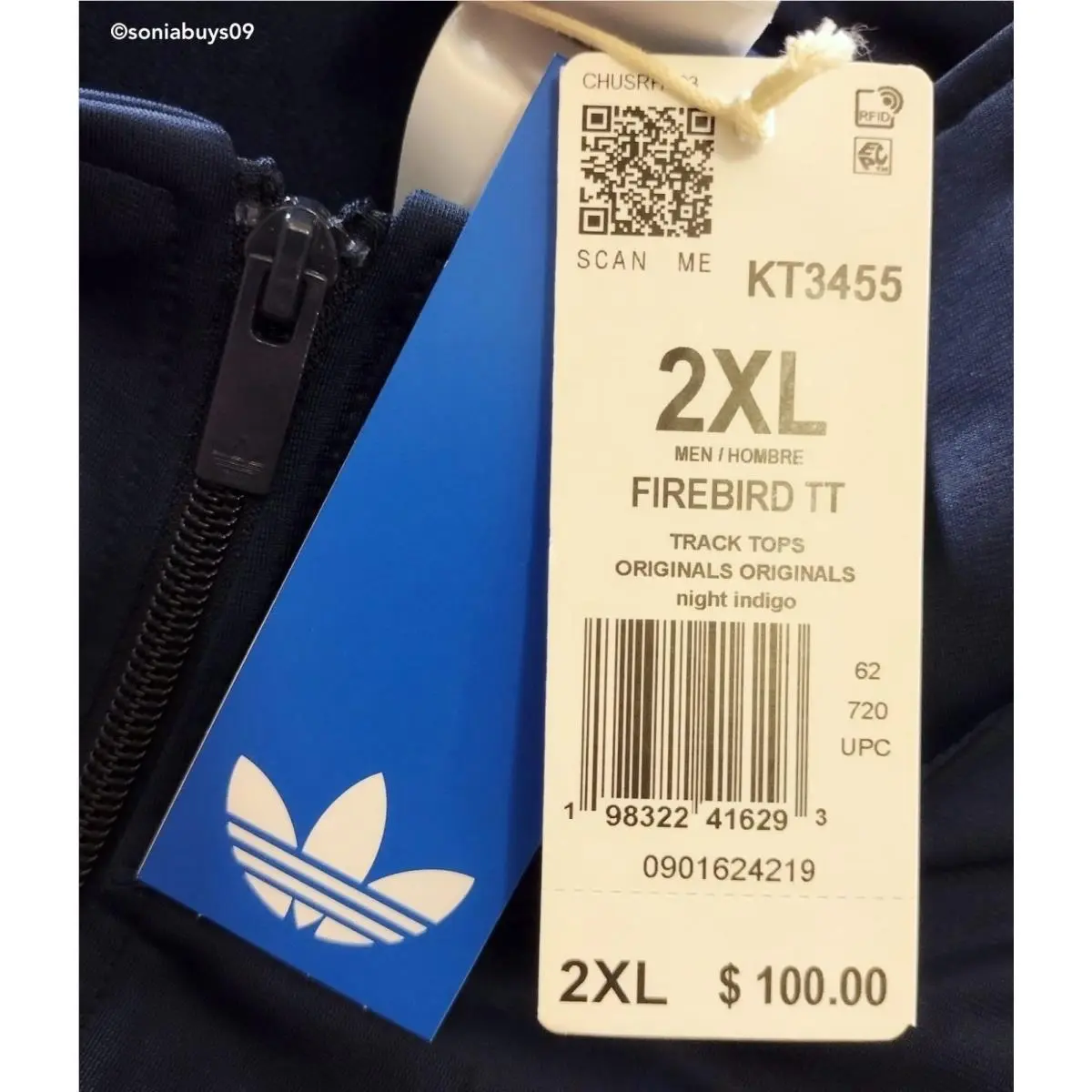 Adidas clothing - Night Indigo/Clear Sky 8
