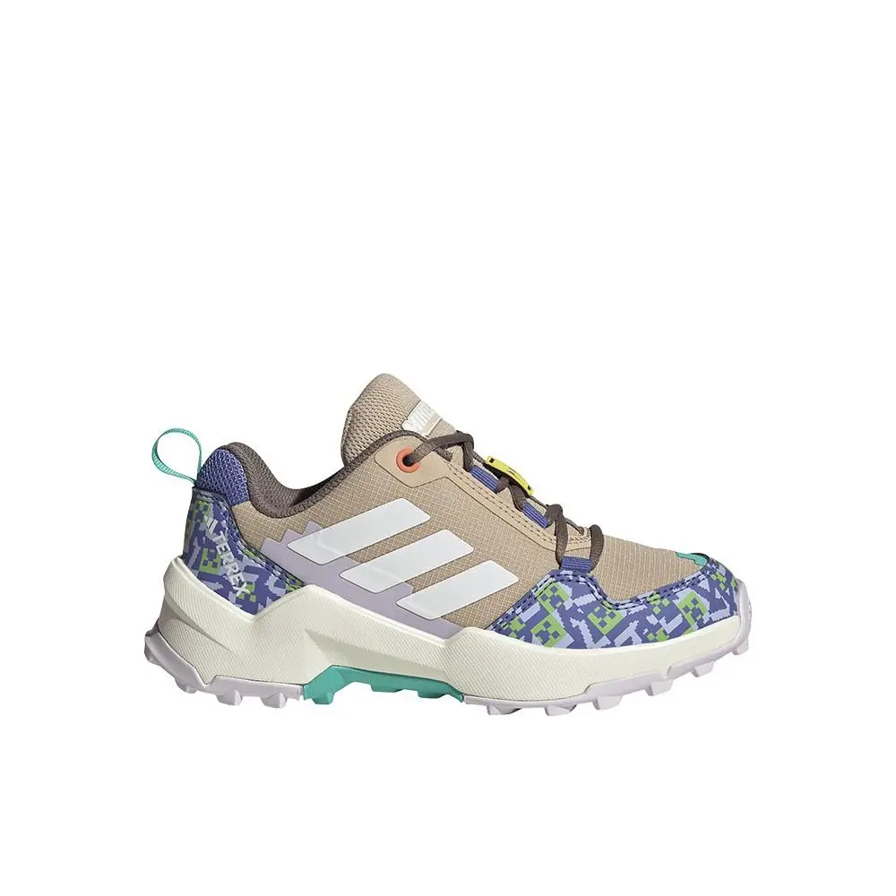 Minecraft Terrex Ax4r Hiking Unisex Beige Sneakers Athletic Shoes SB115 by Adidas